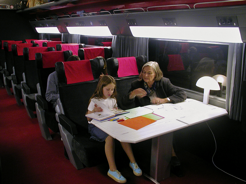 TGV Train Armchairs